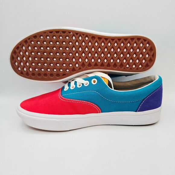 Vans Comfycush Era Multi Colored Colorblock Sneakers - Picture 7 of 11